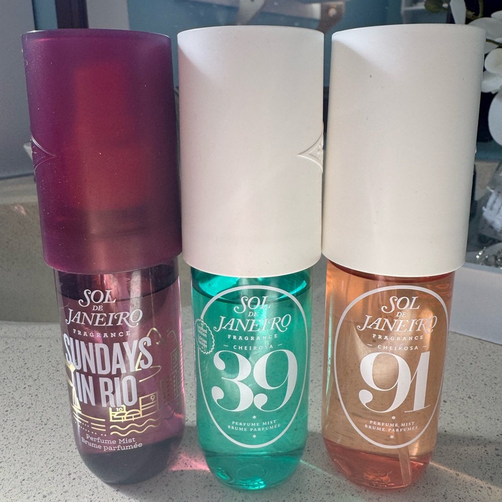 Sol de Janeiro Fragrance Mist Trio - Sundays in Rio, 39, and 91